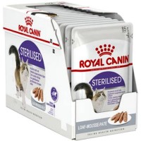 Royal Canin Feline Υγιεινή διατροφή Wet sterilized loaf 12x85gr