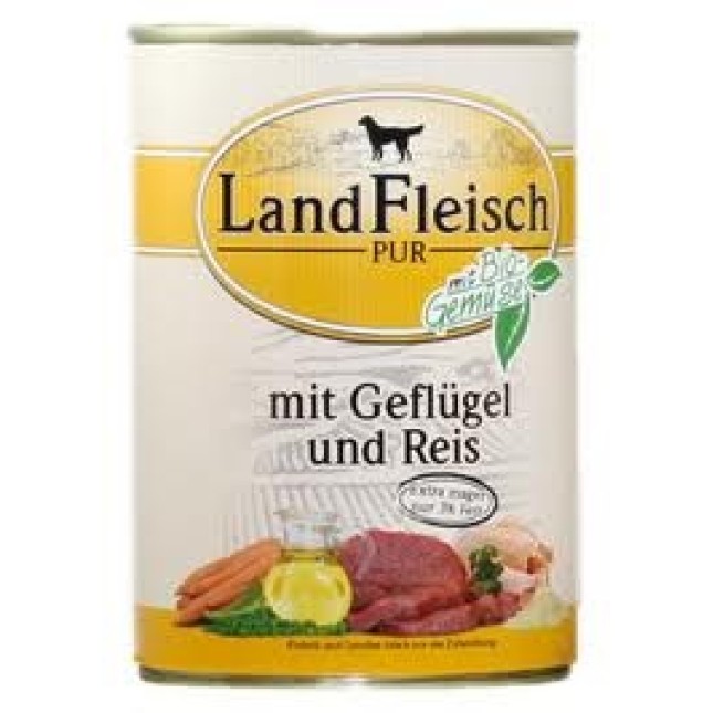 Landfleisch με πουλερικά και ρύζι 400gr