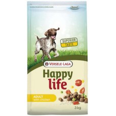 Versele-Laga Happy life Adult Chicken πλήρης τροφή με κοτόπουλο 3kg