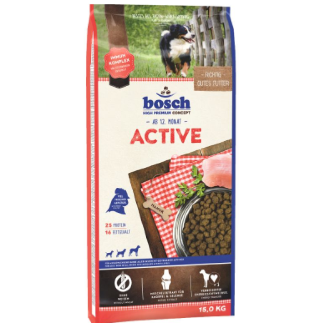 Bosch Active με πουλερικά 15Κg