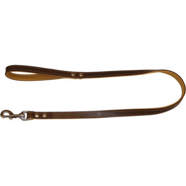 Croci Leather leash οδηγός σκύλου elegance 1,2x110cm.brown