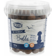 Trixie λιχουδιά be nordic salmon balls 500gr