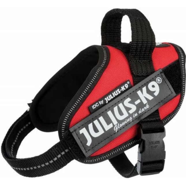 Julius-k9 σαμάρι idc Baby 2/Mini-Mini/Mini κόκκινο, με εργονομικό σχήμα