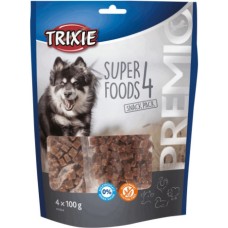 Trixie λιχουδιά premio (4) super foods κοτόπουλο-πάπια-βοδινό-αρνί