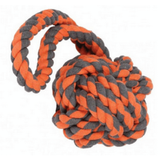 Happypet παιχνίδι nuts for knots μπάλα απο σχοινί που την τραβάς με δύναμη