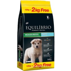 Total Alimentos Equilibrio τροφή για κουτάβια medium breed 12+2kg