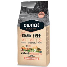 Ownat grain free τροφή just adult dog με σολομό & θαλασσινά 14kg