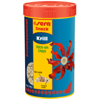 Sera Krill Snack Professional ,τροφή για την ανάπτυξη του χρώματος των ψαριών