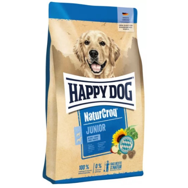 Happy Dog NaturCroq Junior για νεαρούς σκύλους 1 kg