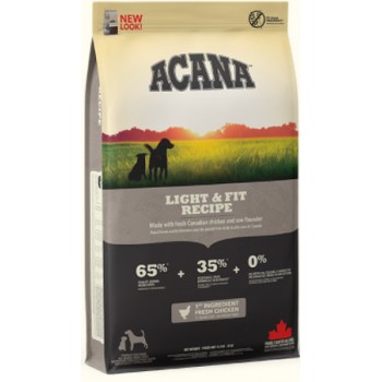 Champion petfoods Acana light & fit με κοτόπουλο & γαλοπούλα 11,4kg