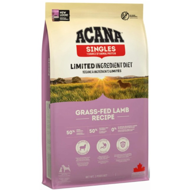 Champion petfoods Acana Grass-Fed με αρνί, μήλα και κολοκύθα για ευαίσθητα στομάχια