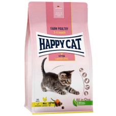 Happy Cat τροφή για γατάκια με πουλερικά 1,3kg