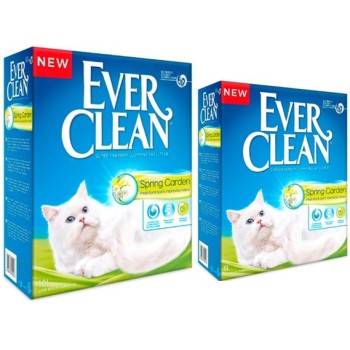 Everclean αυτοσυγκολλούμενη άμμος υγιεινής με ελαφρύ άρωμα λουλουδένιας φρεσκάδας 6lt