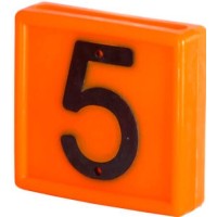 Kerbl νούμερο μαρκαρίσματος πορτοκαλί 5