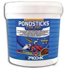 Prodac pond sticks color μεσαία και μεγάλα ψάρια 11lt-1200gr (κουβάς)