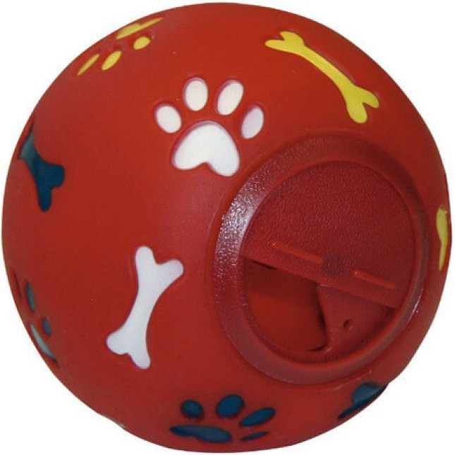 Kerbl dog snack ball o 11cm, red