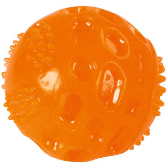 Kerbl ball toyfastic, squeaky orange, 7,5cm