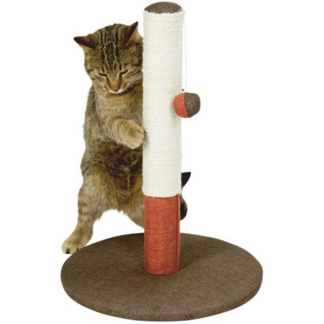 Kerbl Scratching Post Opal Basic βοηθάει στη διατήρηση των νυχιών της γάτας σας