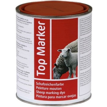 Kerbl χρώμα μαρκαρίσματος TopMarker, κόκκινο, 1 kg,για σήμανση προβάτων