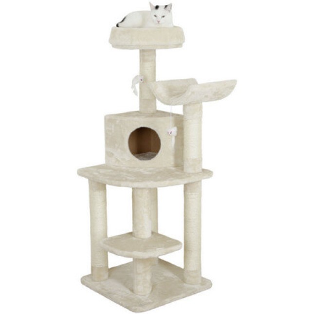 Kerbl Corner Cat Tree Zirkonia με τις ξύστρες οι γάτες μας θα φροντίσουν τα νύχια τους