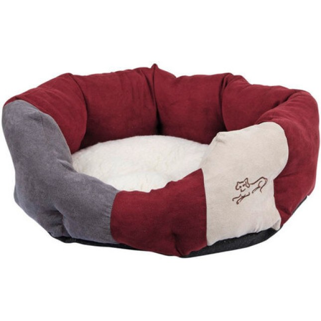 Kerbl Amelie dog bed μαλακό και άνετο οβάλ κρεβατάκι σκύλου σε μοντέρνο σχέδιο