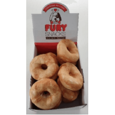 Fury λιχουδιά για σκύλους donut με κοτόπουλο 10cm (20 τμχ)