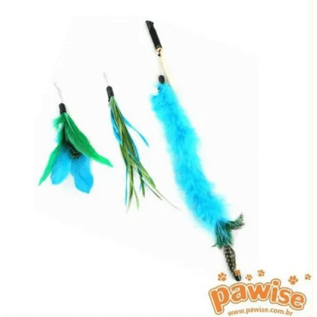 Pawise Παιχνίδι Γάτας Cat Teaser Wand (3 παιχνίδια)