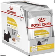 Royal Canin πλήρης τροφή Canine Care Nutrition Wet dermacomfort 12x85g