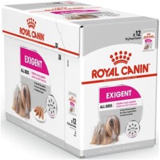 Royal Canin πλήρης τροφή Canine Care Nutrition Wet exigent 12x85g