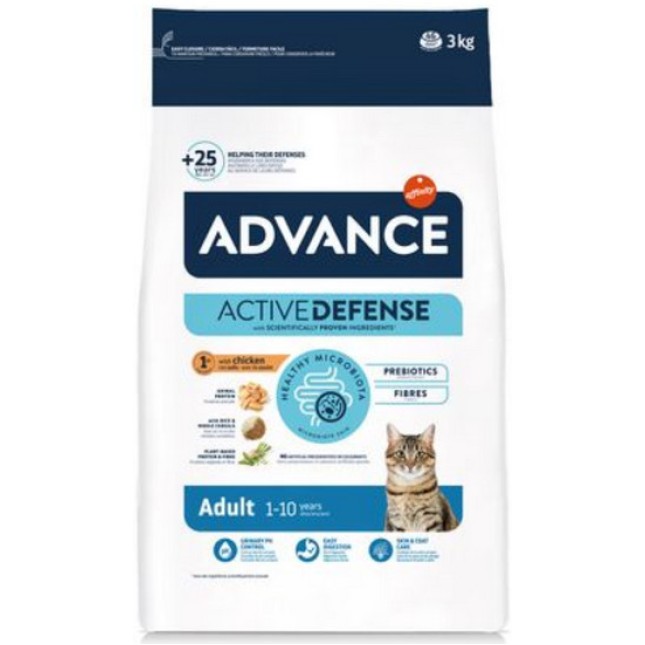 Affinity Advance cat adult πλήρης τροφή με κοτόπουλο & ρύζι 3kg