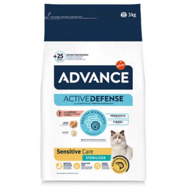 Affinity Advance πλήρης τροφή με σολομό για στειρωμένες γάτες με διατροφικές ευαισθησίες