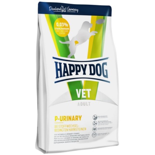 Happy Dog Vet Diet P-URINARY Για το ουροποιητικό σύστημα 4kg