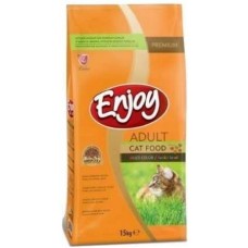 Lider Enjoy Adult Cat Multicolor κοτόπουλο/πλήρης τροφή για γάτες 1kg χύμα