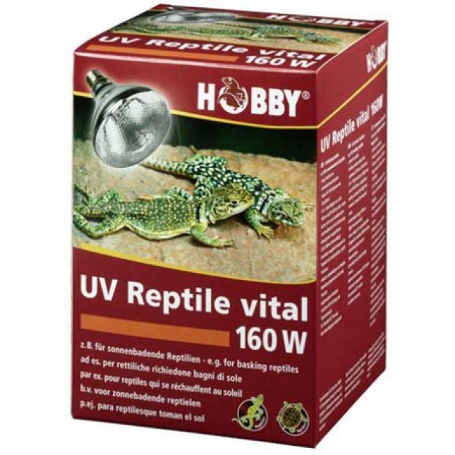 Hobby θερμαντική λάμπα UV vital Power για τα ερπετά που πετούν