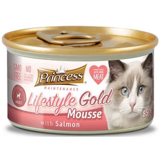 Princess Lifestyle Gold Mousse σολομός 85g