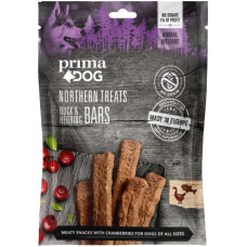 Vafo Prima dog Northern Treat λιχουδιές σε μπάρες πάπια & ρέγγα 80gr