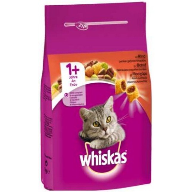 Whiskas Μoσχάρι 1kg χύμα