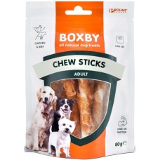 Boxby Adult Chew Sticks Κοτόπουλο & Μοσχάρι 80gr