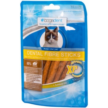 Bogadent dental fibre γευστικά ημίσκληρα sticks οδοντικής περιποίησης με κοτόπουλο για γάτες 50gr.