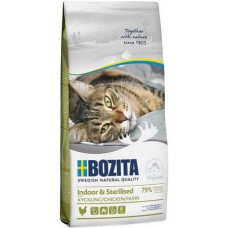 Bozita feline τροφή για indoor & στειρωμένες κοτόπουλο  400gr