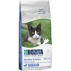 Bozita feline τροφή για γάτες outdoor & active ελάφι  400gr