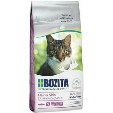 Bozita feline τροφή wheat free για γάτες για τρίχωμα & δέρμα σολομό 400gr