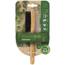 M-pets Bamboo βούρτσα διπλής όψης 6 x 22 cm