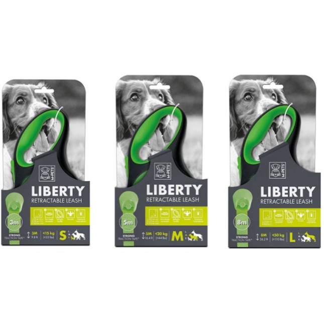 M-pets αυτόματος οδηγός Liberty πράσινος άνετος, ασφαλής και αθόρυβος