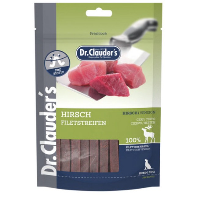 Dr Clauder's Filet-Strips Deer (ελάφι) 50g