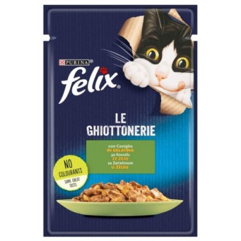 Purina Felix Fantastic Κουνέλι σε Ζελέ 85gr