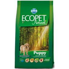 Farmina Ecopet natural για medium κουτάβια με κοτόπουλο 12+2kg