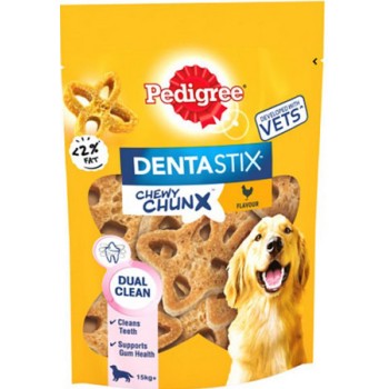 Pedigree Dentastix Chewy Chunx Κοτόπουλο maxi 68g