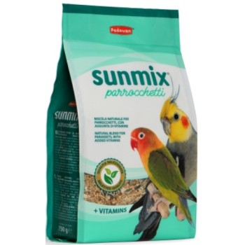 Padovan Sunmix πλήρης τροφή για παπαγάλους (lovebirds, quarrions) 750gr