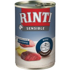 Finnern Rinti Sensible gluten free άλογο, συκώτι κοτόπουλου 400gr